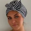 Douchemuts DE MOOISTE -Shower Cap -Black White -Droog Haar -DOUCHEKAPJE 1 STUKS -Verzorgingsproducten Verkoop 1005x1200 2
