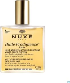 Nuxe Huile Prodigieuse Riche Dry Oil Droogolie - 100 Ml 37 Nuxe Huile Prodigieuse Riche Dry Oil Droogolie - 100 Ml -Verzorgingsproducten Verkoop 1016x1200 1
