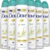 Dove Go Fresh Pear & Aloë Vera Anti-transpirant Deodorant - 6 X 150 Ml - Voordeelverpakking