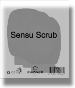 Sensu Scrub Handschoen - 3 Stuks - Zwart - Washand Exfoliating Glove - Kessa Hammam Washandje -Verzorgingsproducten Verkoop 1029x1200