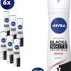 NIVEA Invisible For Black & White Clear - 6 X 150 Ml - Voordeelverpakking - Deodorant Spray -Verzorgingsproducten Verkoop 1032x1200 1