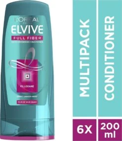 L’Oréal Paris Elvive Full Fiber Conditioner - 6x200 Ml - Voordeelverpakking -Verzorgingsproducten Verkoop 1039x1200