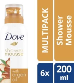 Dove Argan Oil Doucheschuim - 6 X 200ml - Voordeelverpakking -Verzorgingsproducten Verkoop 1066x1200 4
