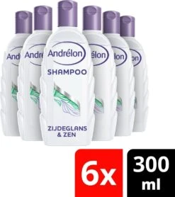 Andrelon Zijdeglans & Zen Shampoo - 6 X 300 Ml - Voordeelverpakking -Verzorgingsproducten Verkoop 1067x1200