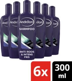 Andrélon Men Anti-Roos & Intens Fris Shampoo - 6 X 300 Ml - Voordeelverpakking 19 Andrélon Men Anti-Roos & Intens Fris Shampoo - 6 X 300 Ml - Voordeelverpakking -Verzorgingsproducten Verkoop 1068x1200 4