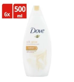 Dove Silk Douchegel - 6 X 500ml - Voordeelverpakking -Verzorgingsproducten Verkoop 1090x1200 2