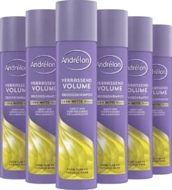 Andrélon Droogshampoo Verrassend Volume - 6x 245 Ml - Voordeelverpakking