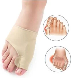 Hallux Valgus - Teenspreider - Teencorrector - Hallux Valgus Grote Teencorrector - Sok 2 Stuks -Verzorgingsproducten Verkoop 1094x1200