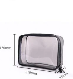 Somstyle 8-Delig Reisflesjes Set Transparant - Vliegtuig Handbagage - Toilettas Inclusief Potjes & Navulbare Flacons - Reisaccessoires - Wit -Verzorgingsproducten Verkoop 1104x1200 4