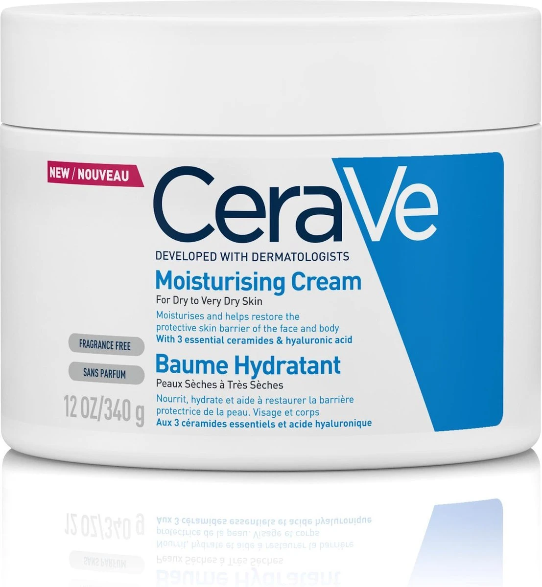 CeraVe - Moisturizing Cream - Bodycrème - Droge Tot Zeer Droge Huid - 340 G 3 CeraVe - Moisturizing Cream - Bodycrème - Droge Tot Zeer Droge Huid - 340 G