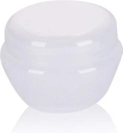 Somstyle 8-Delig Reisflesjes Set Transparant - Vliegtuig Handbagage - Toilettas Inclusief Potjes & Navulbare Flacons - Reisaccessoires - Wit -Verzorgingsproducten Verkoop 1116x1200 9