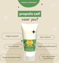 Honingzalf - Propolis Zalf - Bijenhof - 75ml -Verzorgingsproducten Verkoop 1123x1200