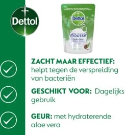 Dettol Handzeep Zachte Mousse - Antibacterieel - Navulling Magic Foam - Aloe Vera & Coco - 200 Ml 13 Dettol Handzeep Zachte Mousse - Antibacterieel - Navulling Magic Foam - Aloe Vera & Coco - 200 Ml -Verzorgingsproducten Verkoop 1125x1200 4