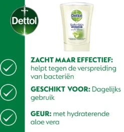 Dettol - Automatische Zeepdispenser No Touch & 3x250ml Handzeep No Touch Navulling - Aloe Vera -Verzorgingsproducten Verkoop 1125x1200 6