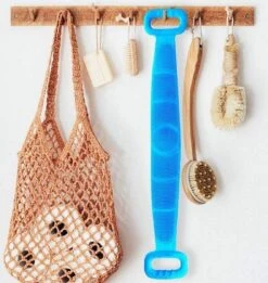 Merkloos Rug Scrubber - Doucheborstel - Lange Lichaamsborstel - Dubbelzijdig Design - 70CM - Rugborstel - Krabber - Douche - Bad - Badborstel - Rug Krabber Siliconen - Massage Borstel - Bath Towel - Back Scrubber - -Verzorgingsproducten Verkoop 1136x1200 4