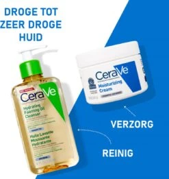 CeraVe - Hydrating Foaming Oil Cleanser - Voor Normale Tot Droge Huid - 473ml 20 CeraVe - Hydrating Foaming Oil Cleanser - Voor Normale Tot Droge Huid - 473ml -Verzorgingsproducten Verkoop 1136x1200 6