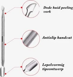 BenjaBeauty Bokkepootje Nagels - Schraper - Cuticle Pusher - Bokkenpootje Nagels - Cuticle Remover - Pedicure - Manicure -Verzorgingsproducten Verkoop 1137x1200 1