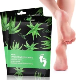 PureLuxure Voetmasker - Voetverzorging - Eeltsokken - Eelt Verwijderaar - Voetenmasker - Peel Off Masker - 1 Paar (2 Stuks)