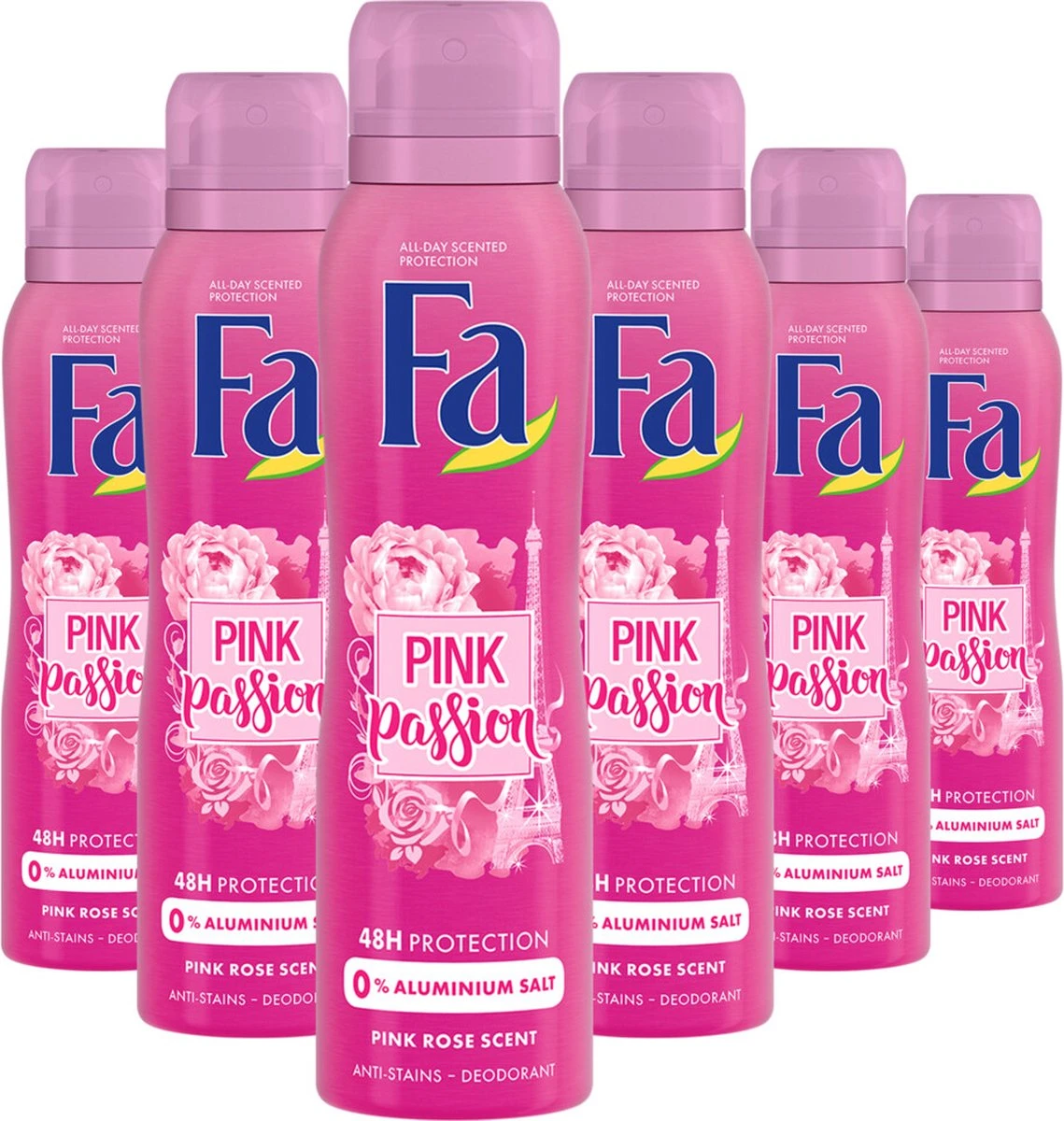 Fa Pink Passion Deo Spray 6x 150ml - Grootverpakking 10 Fa Pink Passion Deo Spray 6x 150ml - Grootverpakking - Afbeelding 8