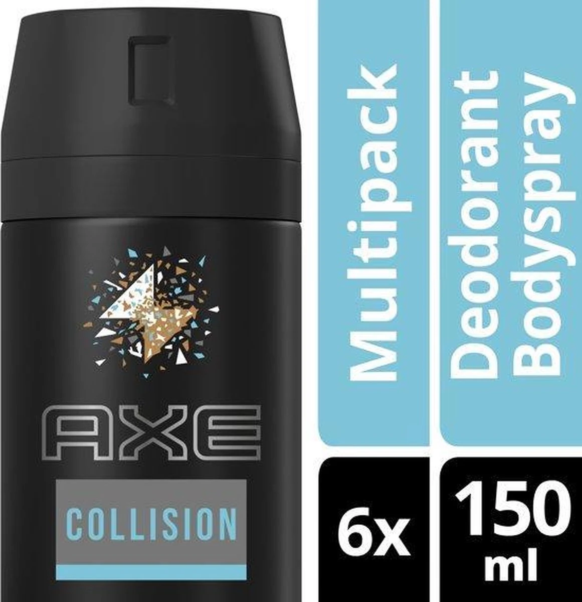 Axe Collision Leather & Cookies Bodyspray Deodorant - 6 X 150 Ml - Voordeelverpakking 16 Axe Collision Leather & Cookies Bodyspray Deodorant - 6 X 150 Ml - Voordeelverpakking - Afbeelding 14