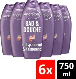 Andrélon Ontspannend & Kalmerend Bad & Douchegel - 6 X 750 Ml - Voordeelverpakking 16 Andrélon Ontspannend & Kalmerend Bad & Douchegel - 6 X 750 Ml - Voordeelverpakking -Verzorgingsproducten Verkoop 1162x1200 2