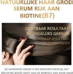 Haarserum - Haargroei Stimulator - Tegen Haaruitval - Haargroei Serum - Baardgroeimiddel - Baardgroei Olie - Alternatief Voor Minoxidil 5% -Verzorgingsproducten Verkoop 1170x1200 3