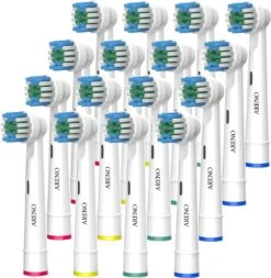 ARENO® 24 Universele Opzetborstels - Geschikt Voor Oral-B En Braun