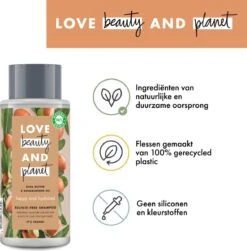 Love Beauty And Planet Shea Butter & Cedar Wood Oil Happy & Hydrated Shampoo - 400 Ml -Verzorgingsproducten Verkoop 1179x1200 3