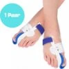 Hallux Valgus Statische Nachtspalk - Rechts + Links - Foot Pijnbestrijding - Teen Separator - Duim Corrector - Blauw / Wit -Verzorgingsproducten Verkoop 1183x1200