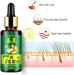 Gember Haargroei Serum - Germinal Essentiële Haargroei Olie Effectief In 7 Dagen - Haarverzorging Voor Mannen En Vrouwen, 30 Ml -Verzorgingsproducten Verkoop 1186x1200 5