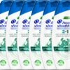 Head & Shoulders Jeukende Hoofdhuid 2in1 - Anti-roos Shampoo & Conditioner - Tot 100% Roosvrij - Voordeelverpakking 6 X 270 Ml