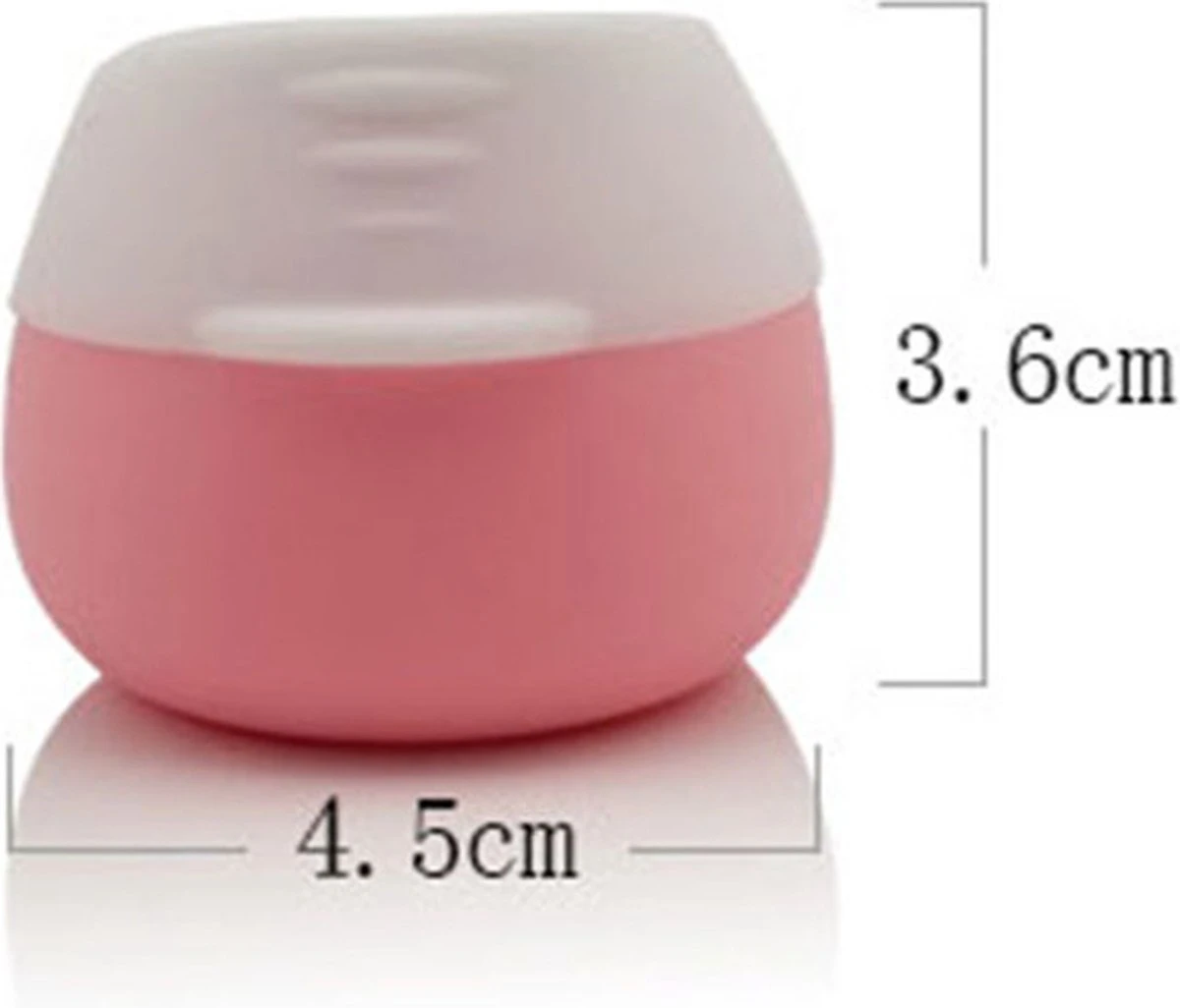 YONO Reis Cosmetica Potjes - Lege Potjes Met Deksel - Zalfpotjes - Siliconen Reisflesjes Set Handbagage - Reisflacons Navulbaar - 4 Stuks - 10 ML 7 YONO Reis Cosmetica Potjes - Lege Potjes Met Deksel - Zalfpotjes - Siliconen Reisflesjes Set Handbagage - Reisflacons Navulbaar - 4 Stuks - 10 ML - Afbeelding 5