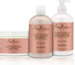 Shea Moisture Coconut & Hibiscus - Shampoo Conditioner & Curl Enhancing Smoothie - Curl & Shine Care Pakket Van 3 -Verzorgingsproducten Verkoop 1200x1046