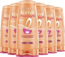 L'Oréal Paris Elvive Dream Lengths Conditioner - 6 X 200 Ml - Voordeelverpakking