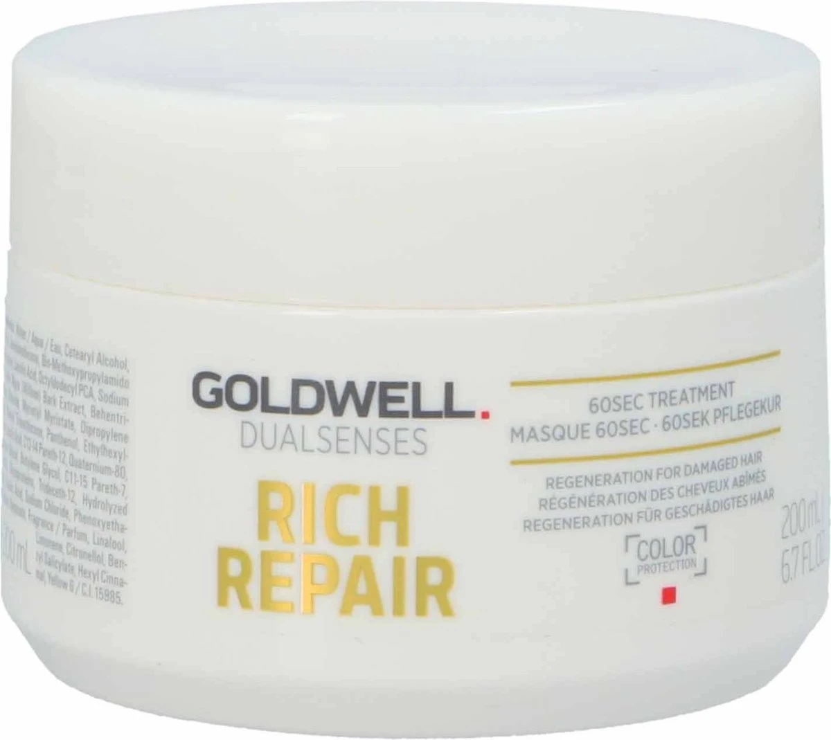 Goldwell Dualsenses Rich Repair 60sec Treatment 200 Ml 4 Goldwell Dualsenses Rich Repair 60sec Treatment 200 Ml - Afbeelding 2