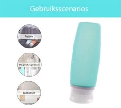 STARMAN Reisflesjes Set - Siliconen - Reisflacons - Handbagage - 100ml - 4 Stuks 15 STARMAN Reisflesjes Set - Siliconen - Reisflacons - Handbagage - 100ml - 4 Stuks -Verzorgingsproducten Verkoop 1200x1075 2