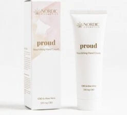 Handcrème Met CBD En Aloë Vera Van Nordic Oil© - 100 Mg CBD - Vegan - 50ml - Handcrème Voor Droge Handen -Verzorgingsproducten Verkoop 1200x1091