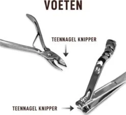 Merkloos 10-Delige Manicureset - Pedicure Set - Nagelverzorging Kit - Nagelvijl - Nagelknipper - Opbergetui - Reisset - Nageltang - Voetverzorging -Verzorgingsproducten Verkoop 1200x1092 1