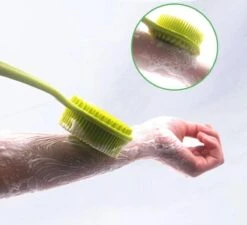 Blubs® – Badborstel – Dry Brush – Rug Scrubber – Lichaamsborstel – Rugborstel Douche Met Steel – Huidborstel – Rugborstel Kunststof – Badborstel Met Steel – Doucheborstel Met Steel – Siliconen Borstel – Droogborstel – Massage – Groen 12 Blubs® – Badborstel – Dry Brush – Rug Scrubber – Lichaamsborstel – Rugborstel Douche Met Steel – Huidborstel – Rugborstel Kunststof – Badborstel Met Steel – Doucheborstel Met Steel – Siliconen Borstel – Droogborstel – Massage – Groen -Verzorgingsproducten Verkoop 1200x1092 3