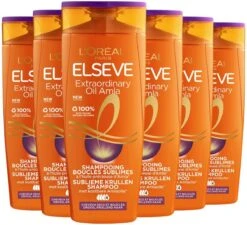 L'Oréal Paris Elsève Extraordinary Oil Sublieme Krullen Shampoo - 6 X 250 Ml - Voordeelverpakking