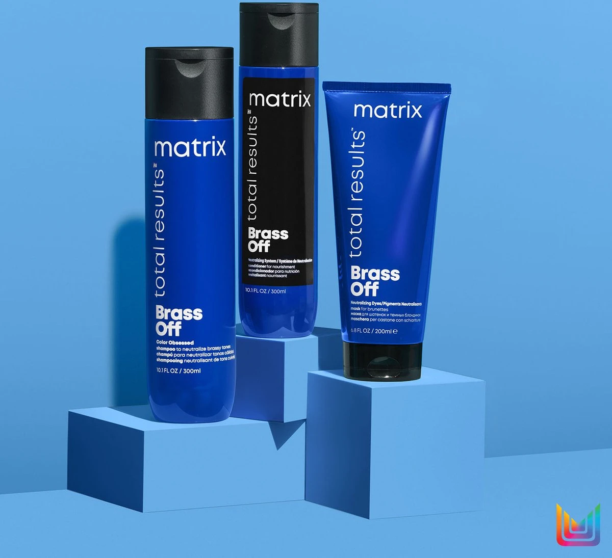 Matrix Total Results Brass Off Shampoo – Neutraliseert Warme Ondertonen In Bruin Haar – 300 Ml 6 Matrix Total Results Brass Off Shampoo – Neutraliseert Warme Ondertonen In Bruin Haar – 300 Ml - Afbeelding 4