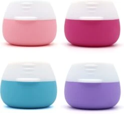 YONO Reis Cosmetica Potjes - Lege Potjes Met Deksel - Zalfpotjes - Siliconen Reisflesjes Set Handbagage - Reisflacons Navulbaar - 4 Stuks - 10 ML 10 YONO Reis Cosmetica Potjes - Lege Potjes Met Deksel - Zalfpotjes - Siliconen Reisflesjes Set Handbagage - Reisflacons Navulbaar - 4 Stuks - 10 ML -Verzorgingsproducten Verkoop 1200x1098 3