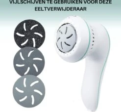 Forgoods Vijlschijven - Elektrische Eeltverwijderaar - Kristal - 3 Stuks -Verzorgingsproducten Verkoop 1200x1105