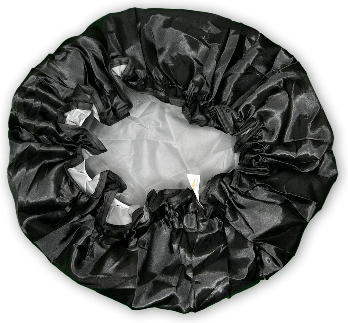 Merkloos GROTE Douchemuts / Shower Cap / Douchekapje / Douche Cap Voor Vol Haar / Krullen / Afro - Zwart 4 Merkloos GROTE Douchemuts / Shower Cap / Douchekapje / Douche Cap Voor Vol Haar / Krullen / Afro - Zwart - Afbeelding 2