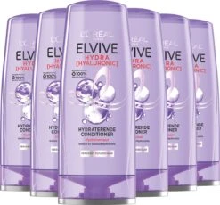 L’Oréal Paris Elvive Hydra Hyaluronic Conditioner - 6 X 200 Ml - Voordeelverpakking