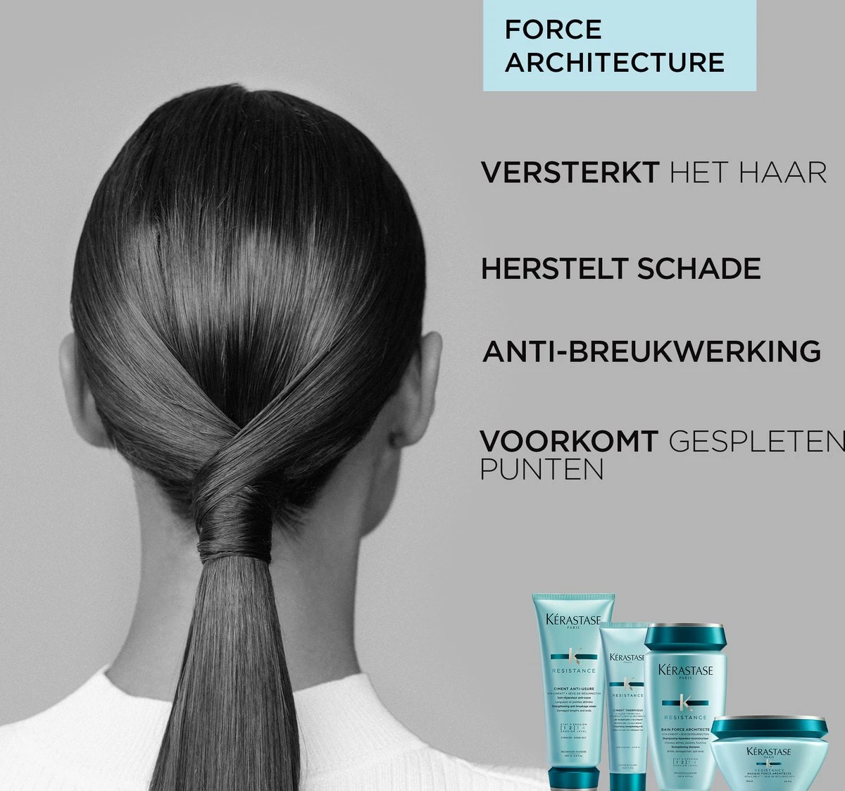 Kérastase Résistance Ciment Anti-Usure - Conditioner Voor Beschadigd Haar - 200ml 5 Kérastase Résistance Ciment Anti-Usure - Conditioner Voor Beschadigd Haar - 200ml - Afbeelding 3
