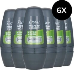 Dove Men+Care Extra Fresh Anti-Transpirant Deodorant Roller - 6 X 50 Ml - Voordeelverpakking 12 Dove Men+Care Extra Fresh Anti-Transpirant Deodorant Roller - 6 X 50 Ml - Voordeelverpakking -Verzorgingsproducten Verkoop 1200x1131 1