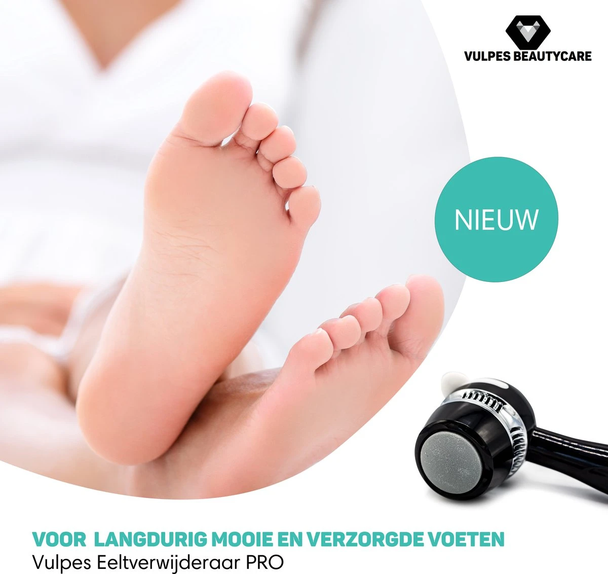 Vulpes BeautyCare® Elektrische Eelt Verwijderaar Pro – Stofzuigfunctie – 3 Snelheden – Inclusief 3 Vijlschijven & Borstel - USB-Oplaadbaar 5 Vulpes BeautyCare® Elektrische Eelt Verwijderaar Pro – Stofzuigfunctie – 3 Snelheden – Inclusief 3 Vijlschijven & Borstel - USB-Oplaadbaar - Afbeelding 3