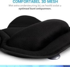 TIGIOO Luxe Home Spa Badkussen Small - Zwart Kussen Voor In Bad - Met 6 Zuignappen - Extra Comfort -Verzorgingsproducten Verkoop 1200x1140 4