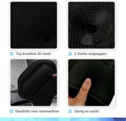 TIGIOO Luxe Home Spa Badkussen Small - Zwart Kussen Voor In Bad - Met 6 Zuignappen - Extra Comfort -Verzorgingsproducten Verkoop 1200x1146 2